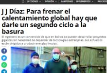 JJ Díaz: Para frenar el calentamiento global hay que darle un segundo ciclo a la basura