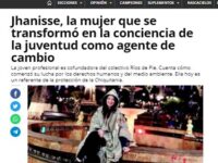 Jhanisse, la mujer que se transformó en la conciencia de la juventud como agente de cambio