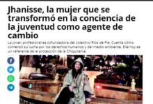 Jhanisse, la mujer que se transformó en la conciencia de la juventud como agente de cambio