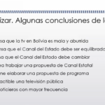 ¿Cuáles son los principales problemas de la televisión estatal en Bolivia?