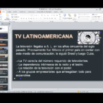 Los cuatro elementos que caracterizaron a la televisión durante sus inicios en Latinoamérica