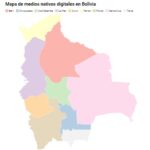 Mapa de medios nativos digitales en Bolivia