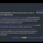 Los medios de comunicación, a diferencia de los canales de entretenimiento, están en una verdadera crisis