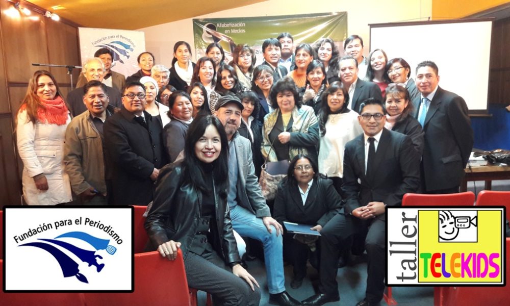 Taller Telekids colabora en el Seminario de Alfabetización Mediática de la Fundación para el Periodismo (Bolivia)