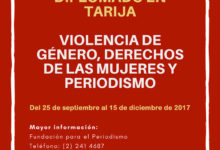 Diplomado en Tarija – Violencia de género, derechos de las mujeres y periodismo