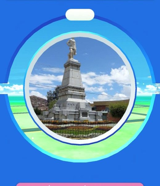 Plazas paceñas son gimnasios y paradas en el mundo Pokémon