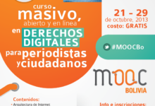 Se dictará curso gratuito MOOC para aprender sobre derechos digitales
