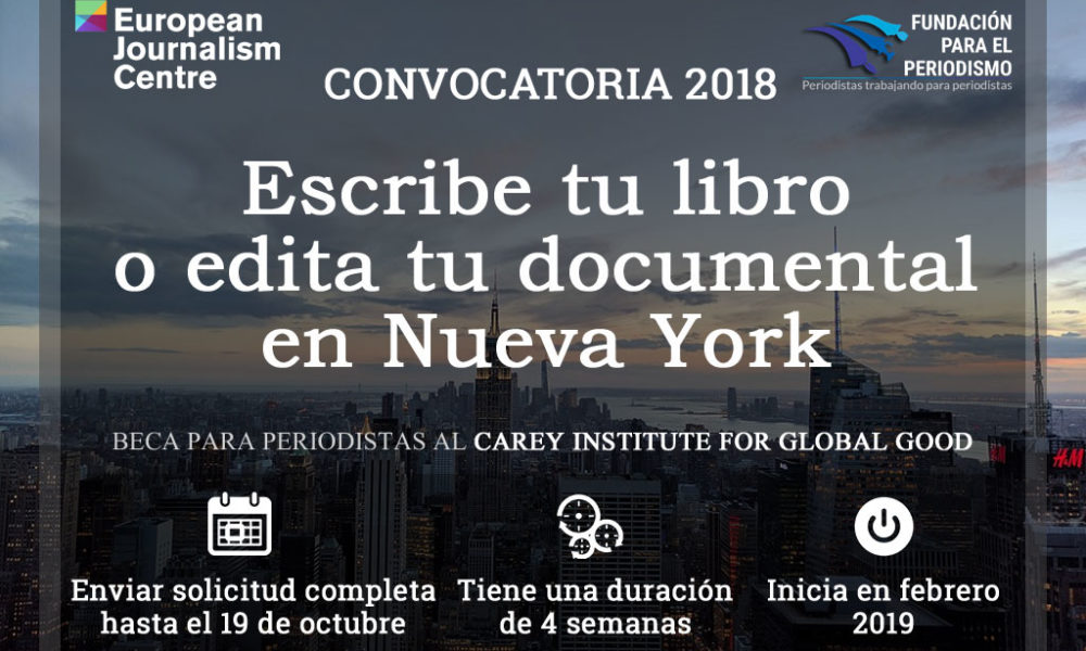 Escribe tu libro o edita tu documental en Nueva York 2019