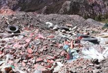 Mallasa, de Parque Nacional al botadero más grande de escombros
