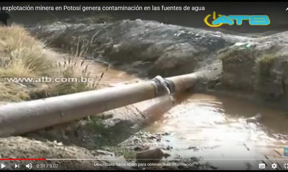 Expediente Agua: La explotación minera contamina las fuentes de agua en Potosí