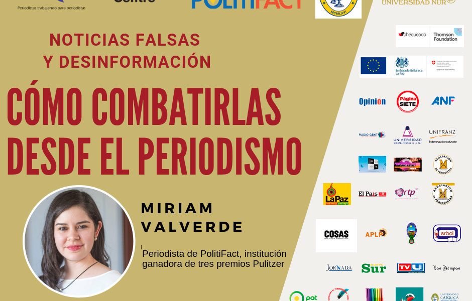 Noticias falsas y desinformación – Como combatirlas desde el periodismo