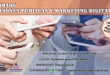 Relaciones públicas y marketing digital 2019 – 2020