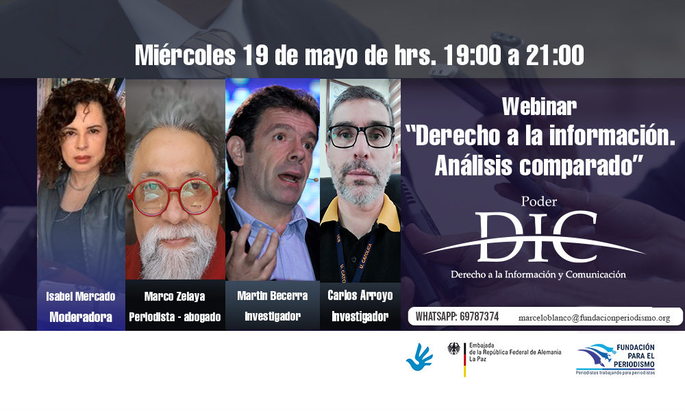 Webinar: Derecho a la información. Análisis comparado