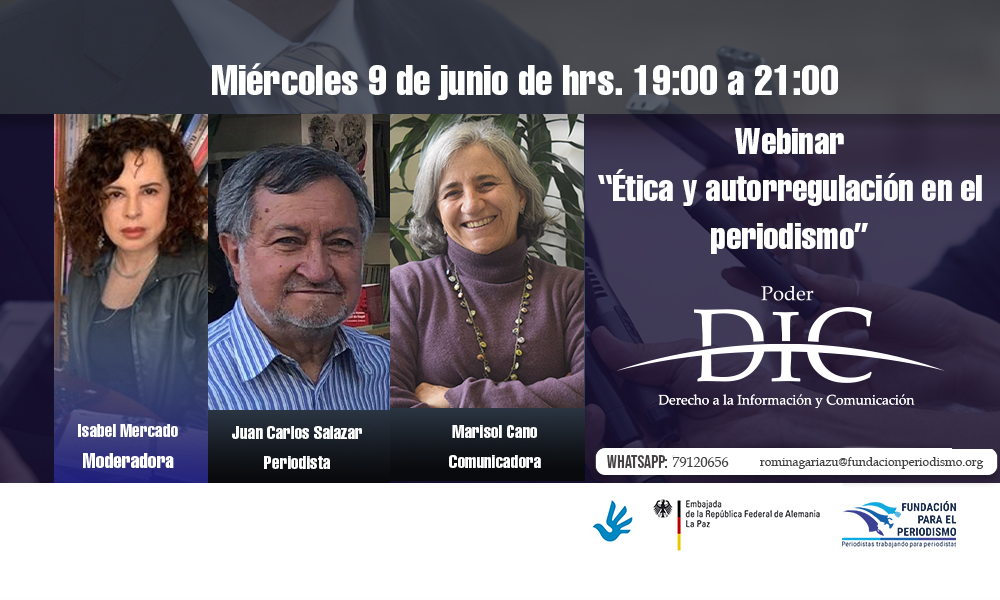 Webinar: Ética y autorregulación en el periodismo