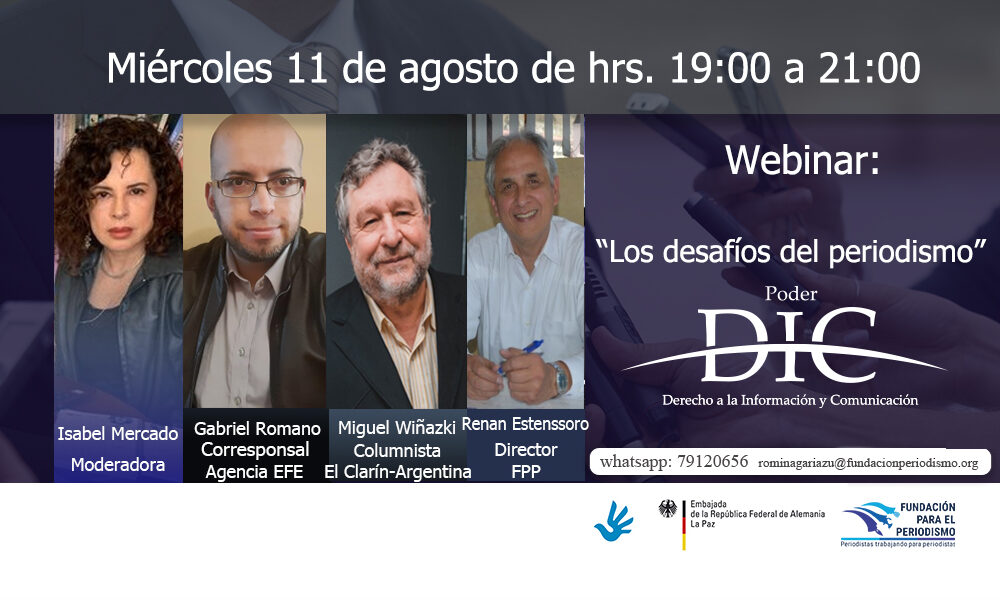 Webinar: Los desafíos del periodismo