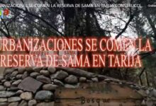 Urbanizaciones se comen la reserva de Sama en Tarija