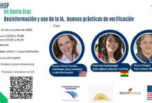 Workshop en Santa Cruz: Desinformación y uso de la IA,  buenas prácticas de verificación