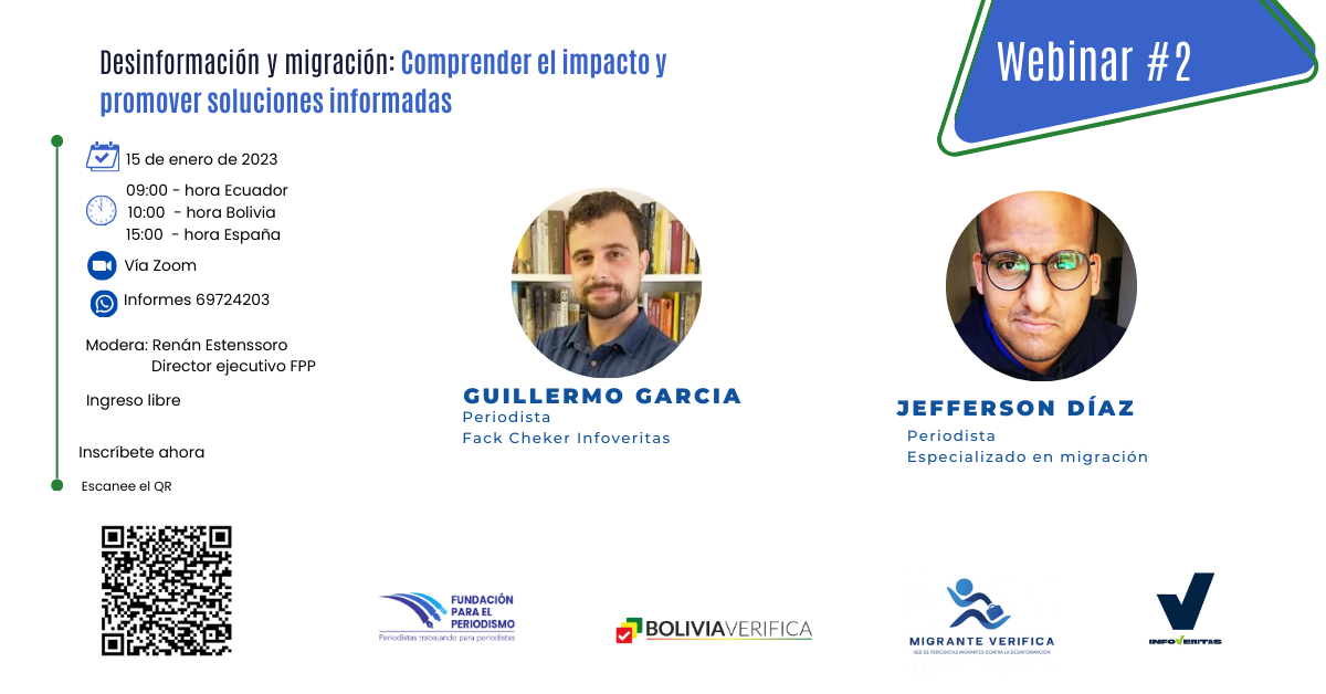 Webinar: Desinformación y migración: Comprender el impacto y promover soluciones informadas