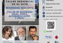 Taller de seguridad legal, física, autorregulación y ética en tiempos digitales en El Alto