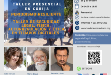 Taller presencial en Cobija: Seguridad legal, física, autorregulación y ética en tiempos digitales