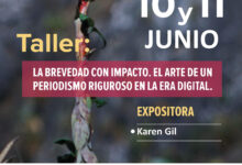 Taller VIRTUAL: La brevedad como impacto: el arte de un periodismo riguroso y ágil en la era digital